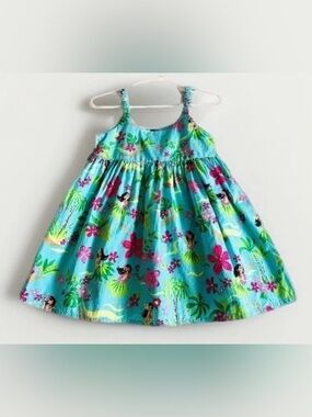RJC Sportswear Hawaii Hula Hawaiian Tropical Vacation Sz 4T Hawaiian Dress New
